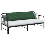 vidaXL Coussin de Dos Vert Jungle 180 x 50 cm Tissu en velours côtelé