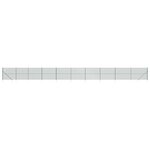 vidaXL Clôture à mailles losangées avec piquet d'ancrage vert 1 4x25 m