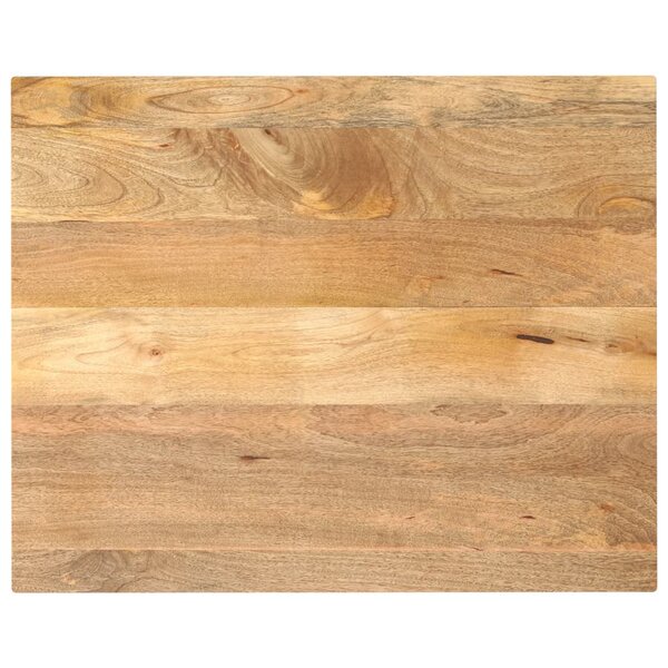 vidaXL Dessus de table 100x80x3 8cm rectangulaire bois massif manguier