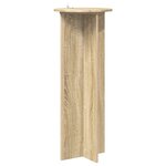 vidaXL Support de Plante 2 pièces Chêne Sonoma Ø40 x 100 cm