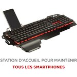 Clavier fr Gamer Semi-Mécanique Konix Drakkar Bifrost