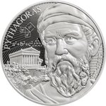 Pièce de monnaie en Argent 2 Dollars g 31.1 (1 oz) Millésime 2025 PYTHAGORAS