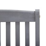vidaXL Chaises pliables d'extérieur 4 Pièces avec coussins Bois d'acacia