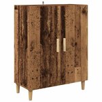 vidaXL Buffet Bois Ancien 70 x 34 x 90 cm Bois d'ingénierie