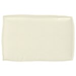 vidaXL Set de coussins de palette 3 Pièces Crème 120 x 50 x 12 cm