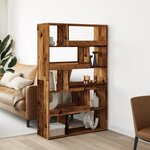 vidaXL Bibliothèque vieux bois 100x33x156 5 cm bois d'ingénierie