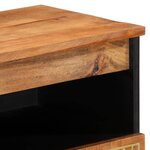 vidaXL Armoire latérale 60x33x75 cm bois massif de manguier