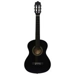Vidaxl jeu de guitare classique pour débutants 8 pièces noir 1/2 34"