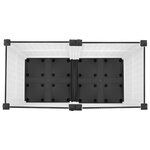 vidaXL Lit surélevé 80x40x38 cm Polypropylène