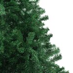 Vidaxl sapin de noël artificiel avec led et boules 500 cm vert
