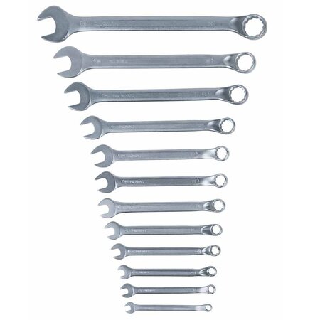 Ks tools ensemble de clés mixtes 12 pièces 6-22 mm acier