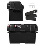 ProPlus Bac à batterie avec USB et voltmètre 35x18x20 cm