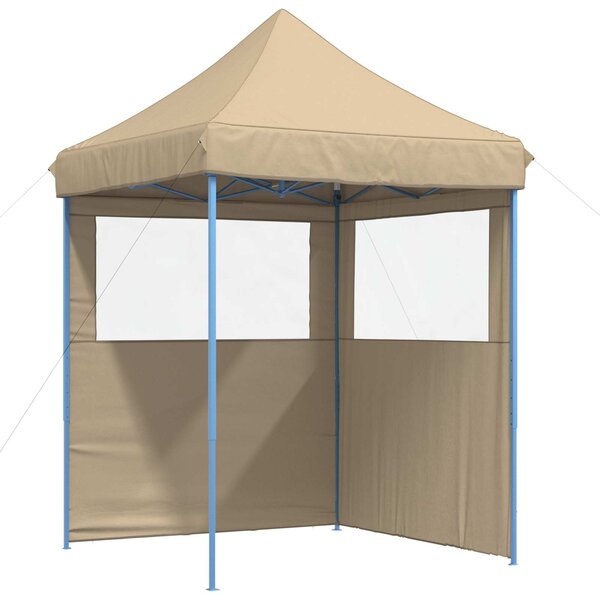 vidaXL Tente de fête 200 x 200 x 306 cm Beige Tissu Oxford