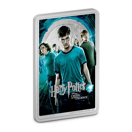 Pièce Affiche du film - Harry Potter et l'Ordre du Phénix - 1oz Argent