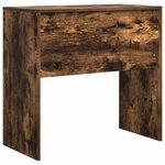 vidaXL Bureau Chêne fumé 80 x 40 x 76 cm Bois d'ingénierie