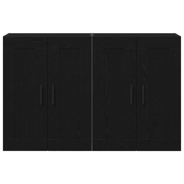 vidaXL Meuble mural Montage mural 2 Pièces Bois ancien 69 5 x 34 x 90 cm