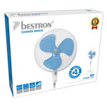 Bestron Ventilateur sur pied 45 cm 45 W Blanc ASV45W