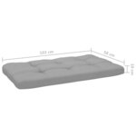 vidaXL Canapé d'angle palette de jardin vert bois de pin imprégné