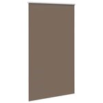 vidaXL Store enrouleur occultant café 130x210cm largeur du tissu