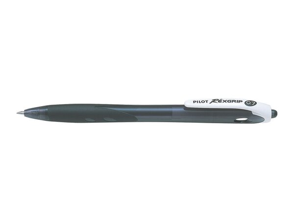 Stylo à bille REXGRIP BEGREEN Pointe Fine 0 7 Noir PILOT