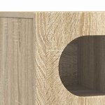 vidaXL Meuble TV Chêne Sonoma 100 x 35 x 40 cm Bois d'ingénierie