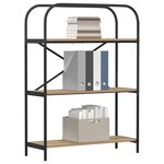 vidaXL Étagère chêne artisanal 80 x 30 x 109 cm Bois d'ingénierie