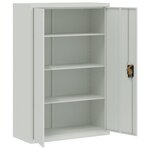 vidaXL Classeur gris clair 90x40x180 cm acier