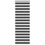 vidaXL Store zèbre noir 85x230 cm largeur du tissu 80 9 cm polyester