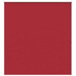 vidaXL Store enrouleur occultant 164 4 x 175 cm  largeur du tissu 160 cm  rouge