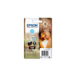 Epson 378XL 10.3 ml XL cyan clair original emballage coque avec alarme radioélectrique acoustique cartouche d encre pour Expre