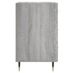 vidaXL Table de chevet sonoma gris 40x40x66 cm bois d'ingénierie