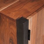 vidaXL Buffets & Commodes Marron 55 x 30 x 75 cm Bois d'acacia massif