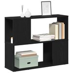 vidaXL Ensemble meuble TV Chêne noir 80 x 24 x 63 cm Bois d'ingénierie