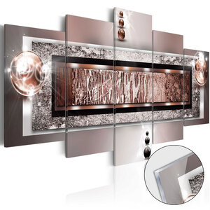 Tableau sur verre acrylique - autumnal dream [glass] l x h en cm 100x50