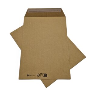 Lot de 500 Pochettes C5 162 x 229 mm sans fenêtre Kraft 90 gr