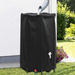 vidaXL Réservoir d'eau avec robinet pliable 500 L PVC