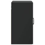 vidaXL Armoire Murale 59 x 31 x 60 cm Bois d'ingénierie Noir