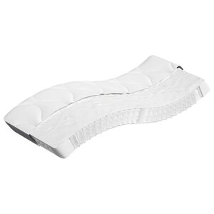vidaXL Matelas à ressorts ensachés moyen 90x200 cm