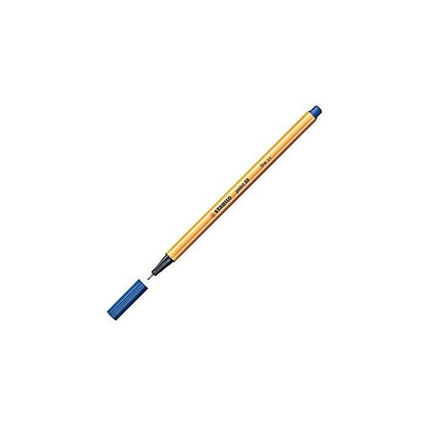 Lot de 3 Stylo-Feutre POINT 88 Pointe Fine 0 4 mm bleu x 10 STABILO
