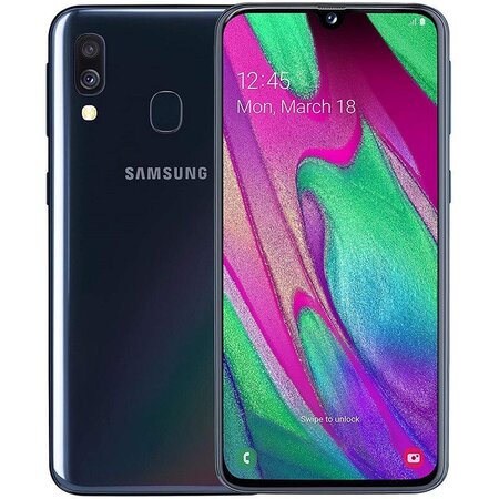 Samsung galaxy a40 dual sim - noir - 64 go - parfait état