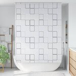 vidaXL Store roulant de douche 160x240 cm Carré