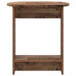 vidaXL Table d'appoint Bois ancien 50 x 39 5 x 55 cm Bois d'ingénierie