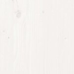 vidaXL Cadre de lit sans matelas blanc 180x200 cm