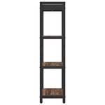 vidaXL Bibliothèque Bois ancien 40 x 30 x 118 cm Bois d'ingénierie