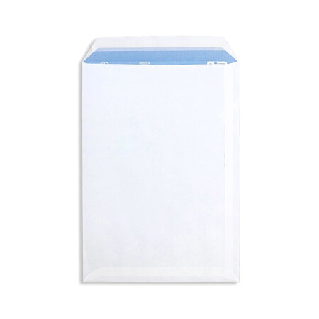 Lot de 250 Enveloppes blanches C4 sans fenêtre gamme Courrier+ C4-SF