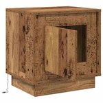 vidaXL Cabinet de chevet avec Bois ancien 44 x 34 5 x 45 cm