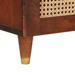 vidaXL Meubles et étagères de rangement pour médias avec tiroir Marron