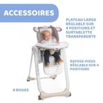 CHICCO - Chaise Haute Polly 2 Monkey