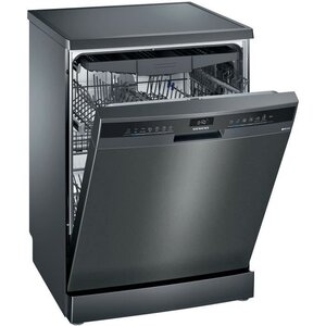 Lave-vaisselle pose-libre siemens sn23ec14ce - 13 couverts - moteur induction - largeur 60cm - 44db - black inox