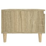 vidaXL Tables d'appoint 2 Pièces Chêne sonoma 50x46x35 cm Bois ingénierie